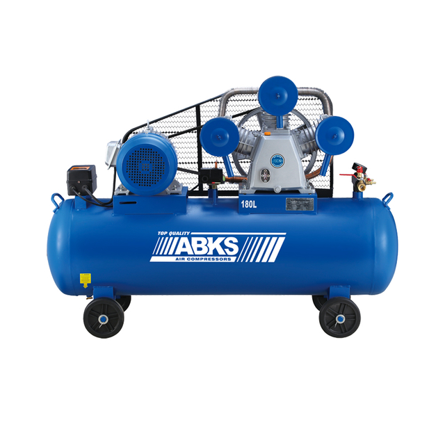 车轮上的自动排水 F 型空气压缩机